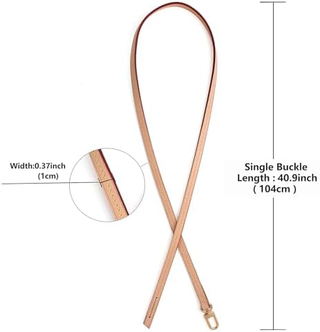 Jiesinlov Vachetta Leather Replacement Crossbody Bags for Women Adjustable Shoulder Strap Speedy 20 25