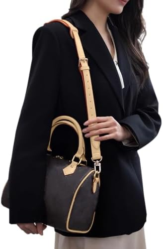 Jiesinlov Vachetta Leather Replacement Crossbody Bags for Women Adjustable Shoulder Strap Speedy 20 25