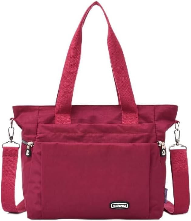 Qiyllur Large Capacity Canvas Bucket Bag for Women with Artificial Leather Shoulder Strap | Qiyllur Crossbody Bag with