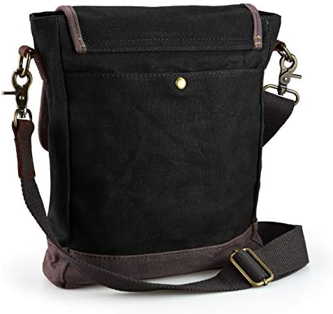 SHANGRI-LA Crossbody Shoulder Bag for Men and Women | Casual Canvas Sling Pack | Versatile Everyday Use | Multiple Compa