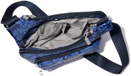 Baggallini Womens Criss Cross 10x11 Crossbody Bag for Fashion Ladies, Stylish and Practical, Daily Use, High-Quality Lea