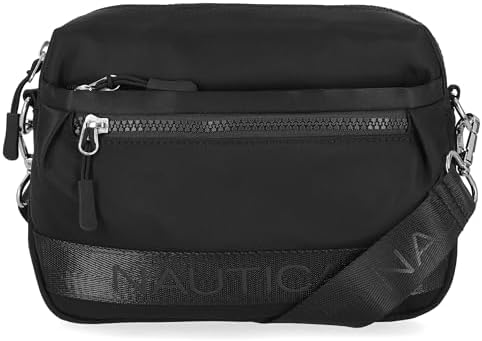 Nautica Nylon Bean Crossbody/Belt Bag for Women Adjustable Shoulder Strap Trendy Lightweight Practical