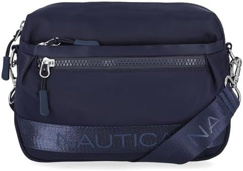 Nautica Nylon Bean Crossbody/Belt Bag for Women Adjustable Shoulder Strap Trendy Lightweight Practical