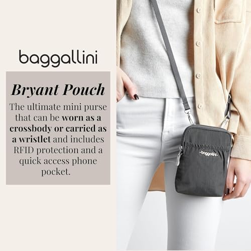 Baggallini Bryant Pouch Small Crossbody Bag for Women - Lightweight Crossbody Pouch - Perfect Phone Purse