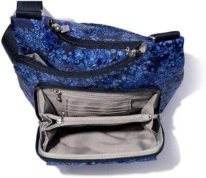 Baggallini Womens Criss Cross 10x11 Crossbody Bag for Fashion Ladies, Stylish and Practical, Daily Use, High-Quality Lea