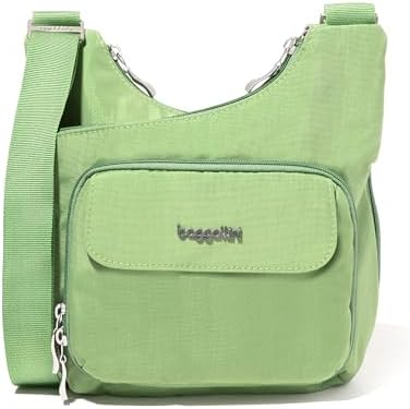 Baggallini Womens Criss Cross 10x11 Crossbody Bag for Fashion Ladies, Stylish and Practical, Daily Use, High-Quality Lea