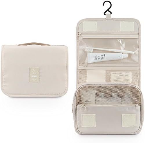 Mossio Large Hanging Toiletry Bag for Men & Women | Durable Sturdy Hook | Mossio Travel Organizer - Large Hanging Cosme