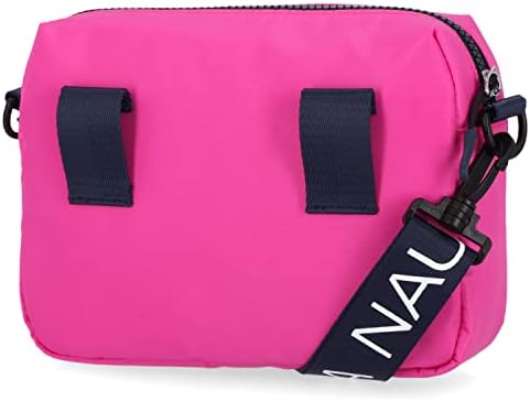 Nautica Nylon Bean Crossbody/Belt Bag for Women Adjustable Shoulder Strap Trendy Lightweight Practical