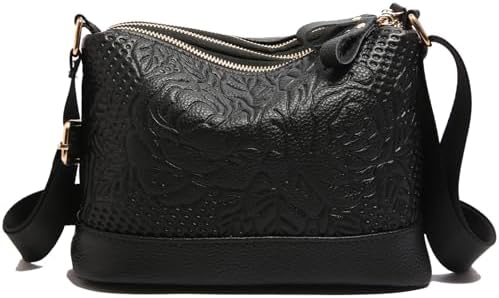 Eslcorri Women Small Shoulder Bag Nylon Simple Zipper Purse Lightweight Casual Mini Bag Eslcorri Women Casual Small Cros