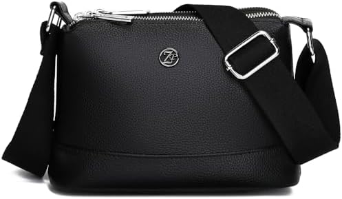 Eslcorri Women Small Shoulder Bag Nylon Simple Zipper Purse Lightweight Casual Mini Bag Eslcorri Women Casual Small Cros