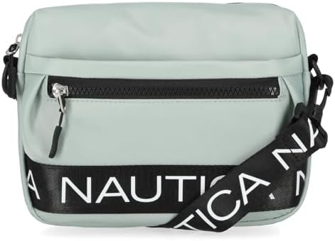 Nautica Nylon Bean Crossbody/Belt Bag for Women Adjustable Shoulder Strap Trendy Lightweight Practical