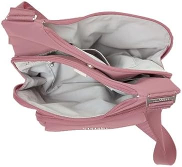 Baggallini Womens Criss Cross 10x11 Crossbody Bag for Fashion Ladies, Stylish and Practical, Daily Use, High-Quality Lea