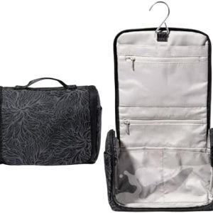 Unisex Lightweight Small Toiletry Kit - Baggallini 5x8 Inch Makeup Bag for Men and Women | Baggallini Unisex Small Toil