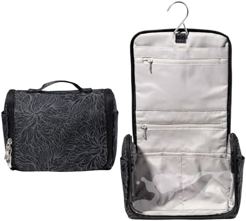 Unisex Lightweight Small Toiletry Kit - Baggallini 5x8 Inch Makeup Bag for Men and Women | Baggallini Unisex Small Toil