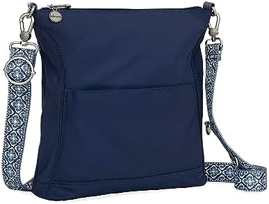 Sakroots Lucia Gen Crossbody Bag for Women Daily Use Fashionable and Practical Black Small Sized Crossbody Bag