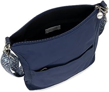 Sakroots Lucia Gen Crossbody Bag for Women Daily Use Fashionable and Practical Black Small Sized Crossbody Bag