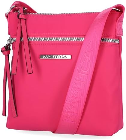 Nautica Diver Nylon Small Women's Crossbody Bag Purse with Adjustable Shoulder Strap for Everyday Use | Lightweight & St