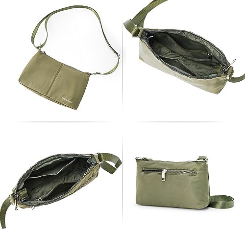 Westbronco Crossbody Bag for Women Vegan Leather Wallet Purses Satchel Shoulder Bags Small Size Westbronco Crossbody Bag