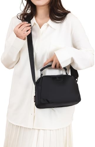 Eslcorri Women Small Shoulder Bag Nylon Simple Zipper Purse Lightweight Casual Mini Bag Eslcorri Women Casual Small Cros