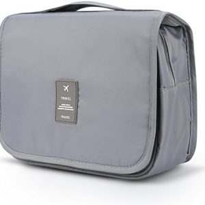 Mossio Large Hanging Toiletry Bag for Men & Women | Durable Sturdy Hook | Mossio Travel Organizer - Large Hanging Cosme