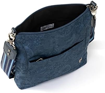 Sakroots Lucia Gen Crossbody Bag for Women Daily Use Fashionable and Practical Black Small Sized Crossbody Bag