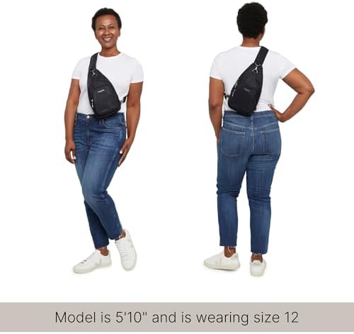 Baggallini Central Park Sling Leather Shoulder Bag for Women | Baggallini Central Park Sling Crossbody Bag for Men | Ba