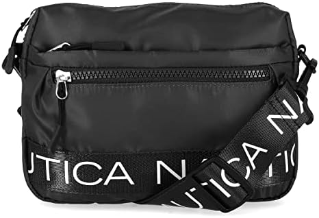 Nautica Nylon Bean Crossbody/Belt Bag for Women Adjustable Shoulder Strap Trendy Lightweight Practical