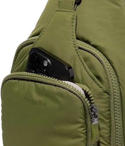 Baggallini Central Park Sling Leather Shoulder Bag for Women | Baggallini Central Park Sling Crossbody Bag for Men | Ba