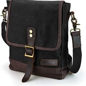 SHANGRI-LA Crossbody Shoulder Bag for Men and Women | Casual Canvas Sling Pack | Versatile Everyday Use | Multiple Compa
