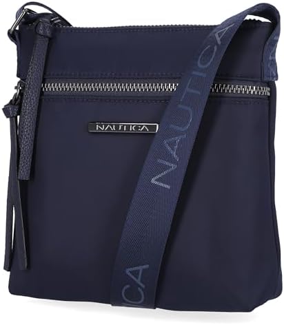 Nautica Diver Nylon Small Women's Crossbody Bag Purse with Adjustable Shoulder Strap for Everyday Use | Lightweight & St