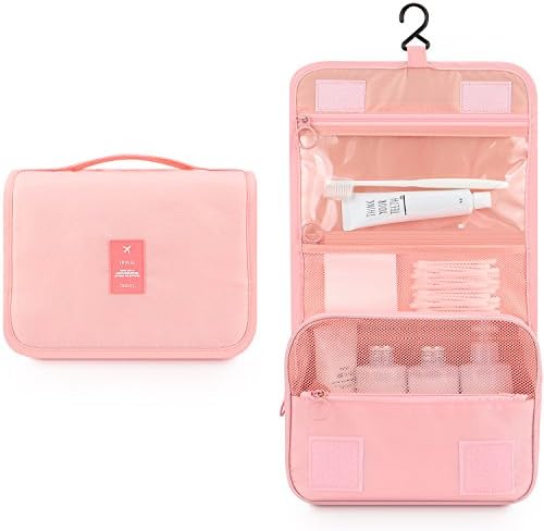 Mossio Large Hanging Toiletry Bag for Men & Women | Durable Sturdy Hook | Mossio Travel Organizer - Large Hanging Cosme