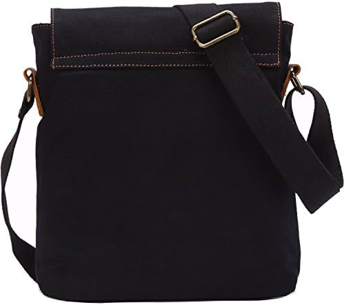 AIBAG Vintage Small Canvas Shoulder Bag for Women Everyday Use | AIBAG Messenger Bag Crossbody Purse with Multiple Comp