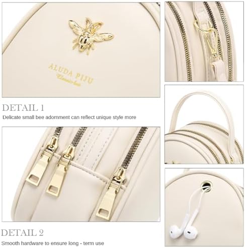 ALUDAPIJU Women's Small Crossbody Bags for Stylish Ladies | ALUDAPIJU Shoulder Bag for Women - Messenger Bags and Purse