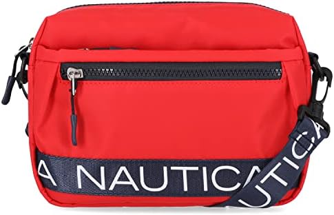 Nautica Nylon Bean Crossbody/Belt Bag for Women Adjustable Shoulder Strap Trendy Lightweight Practical