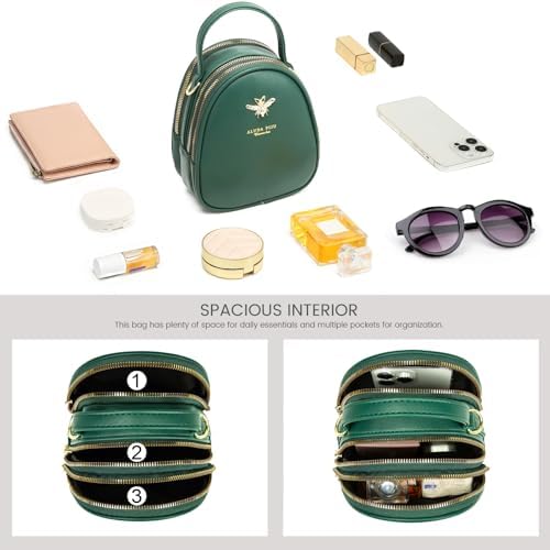 ALUDAPIJU Women's Small Crossbody Bags for Stylish Ladies | ALUDAPIJU Shoulder Bag for Women - Messenger Bags and Purse