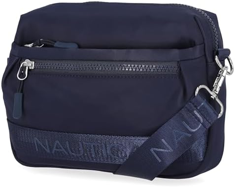 Nautica Nylon Bean Crossbody/Belt Bag for Women Adjustable Shoulder Strap Trendy Lightweight Practical