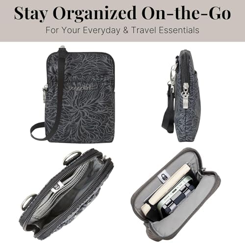 Baggallini Bryant Pouch Small Crossbody Bag for Women - Lightweight Crossbody Pouch - Perfect Phone Purse