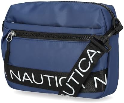 Nautica Nylon Bean Crossbody/Belt Bag for Women Adjustable Shoulder Strap Trendy Lightweight Practical