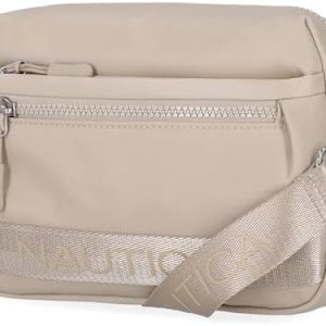 Nautica Nylon Bean Crossbody/Belt Bag for Women Adjustable Shoulder Strap Trendy Lightweight Practical