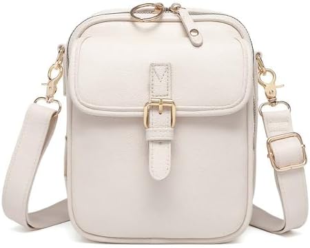 Women's Multi-Slot Multi-Functional Crossbody Leather Bag with Large Capacity Adjustable Shoulder Strap | Multi-Slot Cr