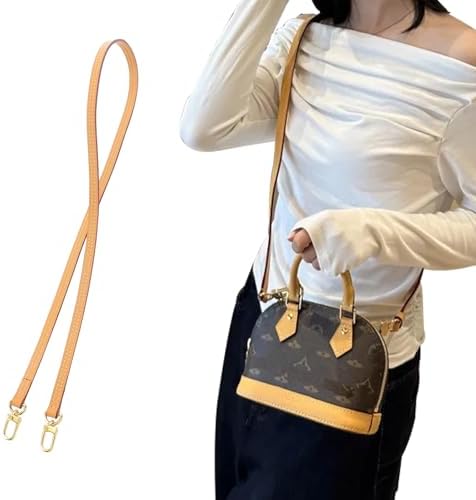 Jiesinlov Vachetta Leather Replacement Crossbody Bags for Women Adjustable Shoulder Strap Speedy 20 25