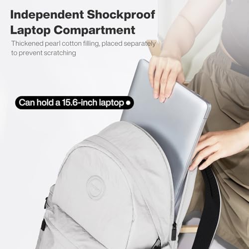 Mixi Outdoor Lightweight Backpack for Women Men Casual Carry On Laptop Travel Bookbag, Water Resistant Durable Hiking Ba