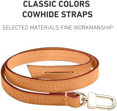 Jiesinlov Vachetta Leather Replacement Crossbody Bags for Women Adjustable Shoulder Strap Speedy 20 25