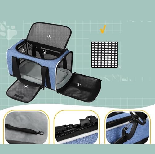 Practical Small Pet Travel Bags for Cats and Dogs Practical Artificial Pet Cages Suitable Artificial Pet Cages for Cats