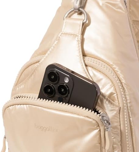 Baggallini Central Park Sling Leather Shoulder Bag for Women | Baggallini Central Park Sling Crossbody Bag for Men | Ba