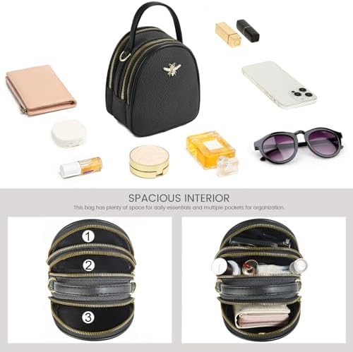 ALUDAPIJU Women's Small Crossbody Bags for Stylish Ladies | ALUDAPIJU Shoulder Bag for Women - Messenger Bags and Purse