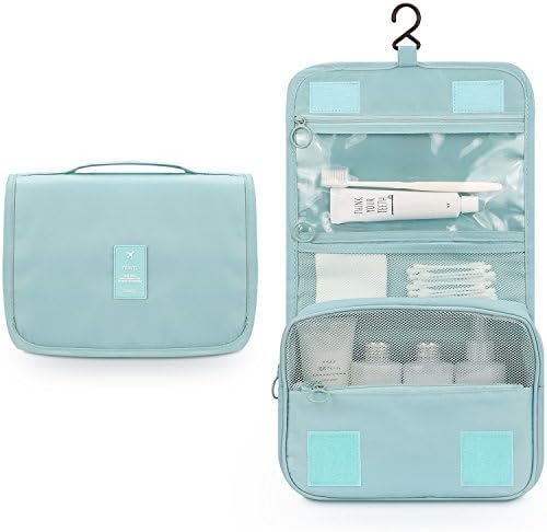 Mossio Large Hanging Toiletry Bag for Men & Women | Durable Sturdy Hook | Mossio Travel Organizer - Large Hanging Cosme