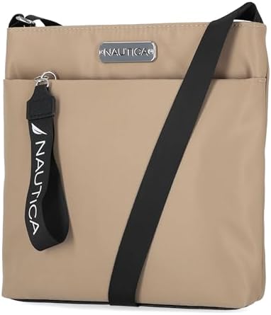 Nautica Diver Nylon Small Women's Crossbody Bag Purse with Adjustable Shoulder Strap for Everyday Use | Lightweight & St