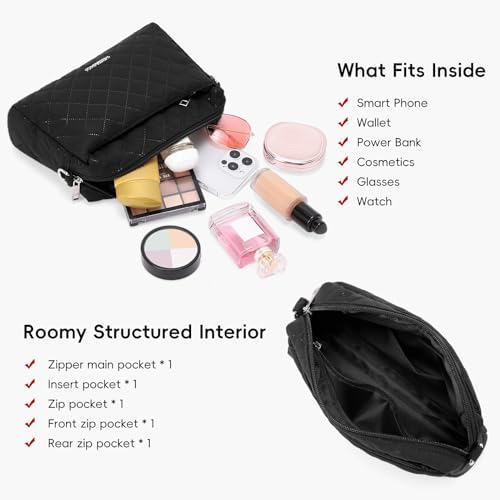 WestBronco Small Crossbody Bags for Women, Shoulder Handbags, Satchel Purse with Adjustable Strap WestBronco Small Cro