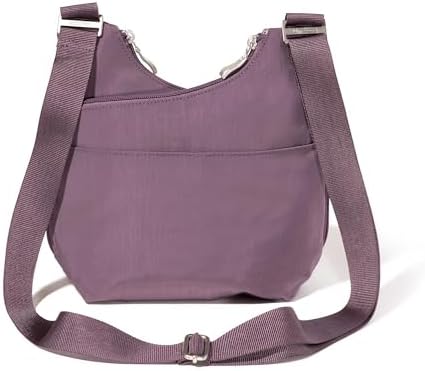 Baggallini Womens Criss Cross 10x11 Crossbody Bag for Fashion Ladies, Stylish and Practical, Daily Use, High-Quality Lea
